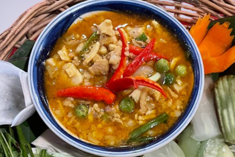 Teuk Kroeung khmer with  Pork and Fish